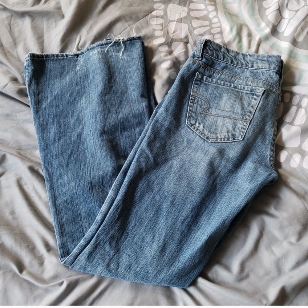 American eagle flare jeans